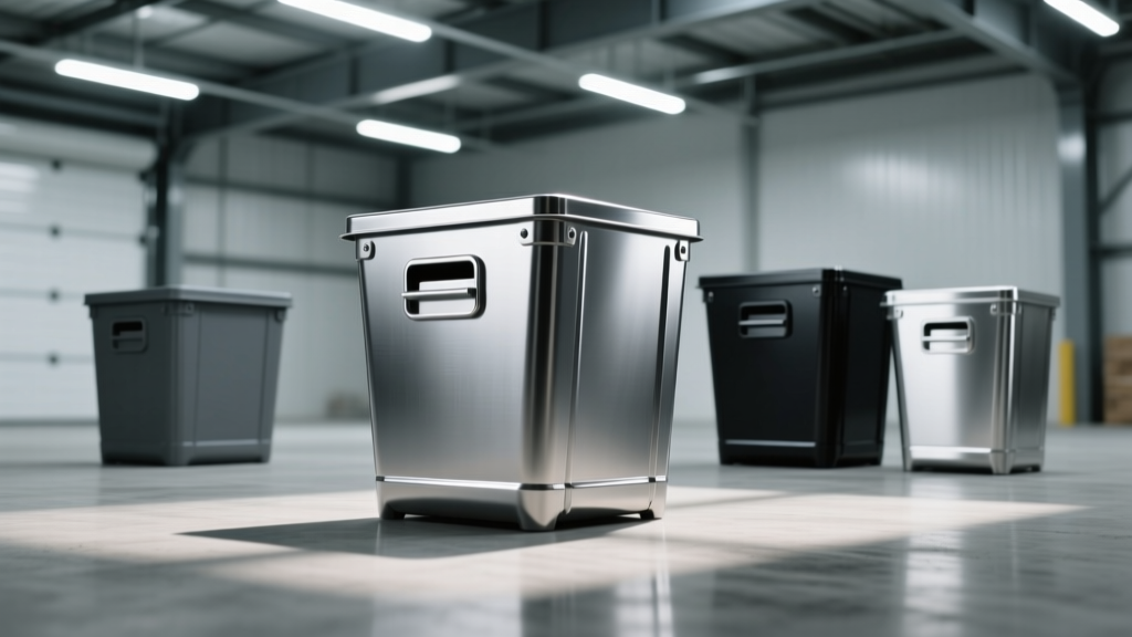 Top Metal Bins for Industrial Storage (2024)