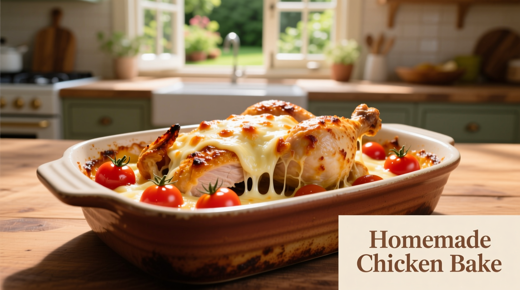Perfect Chicken Mozzarella Tomato Bake Recipe | 30-Min Meal