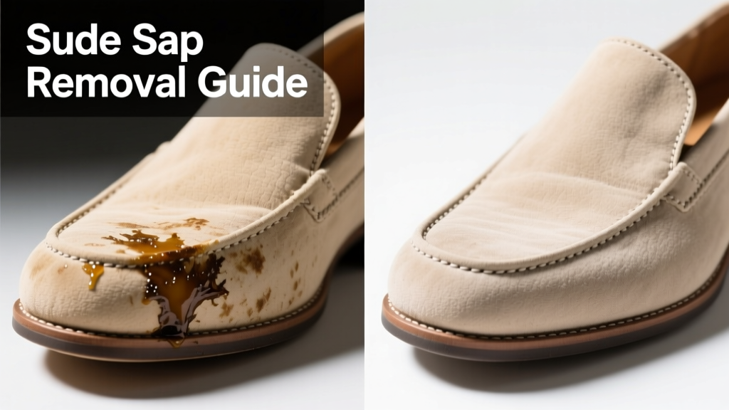 How to Remove Tree Sap from Suede Shoes Safely