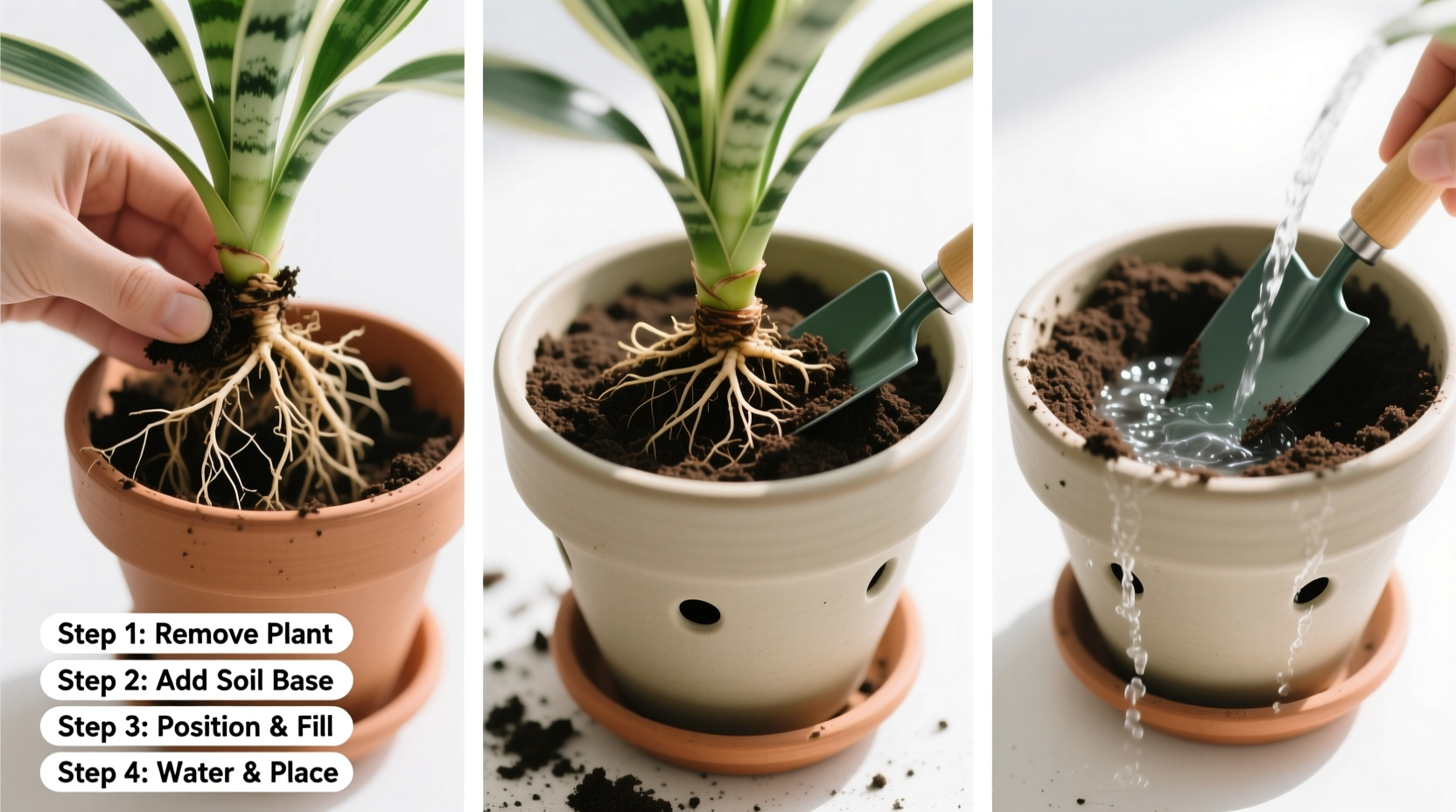 Repot Dracaena in 5 Steps | TheHomeSprouts