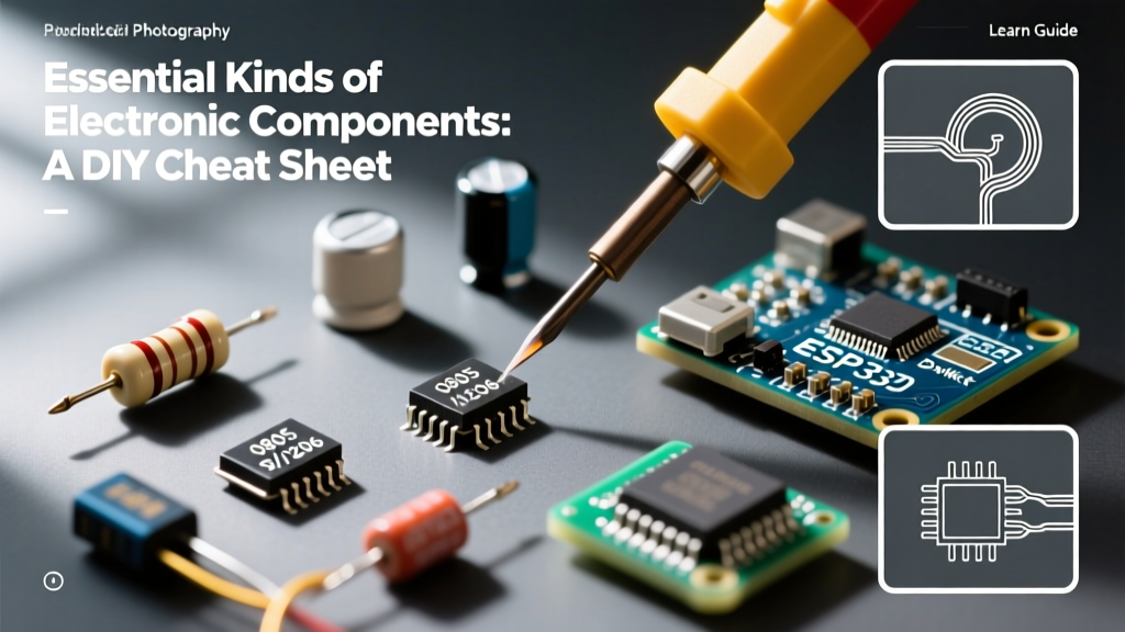 Essential Kinds of Electronic Components: A DIY Cheat Sheet