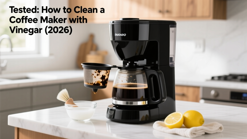 Tested: How to Clean a Coffee Maker with Vinegar (2026)