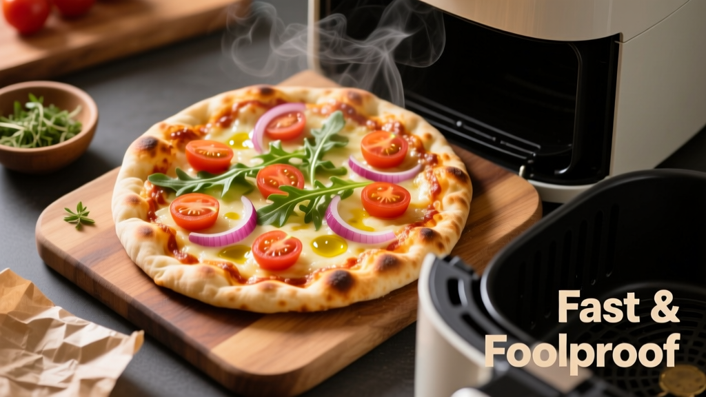 Mini Naan Pizza in Air Fryer: Crispy, Fast & Foolproof