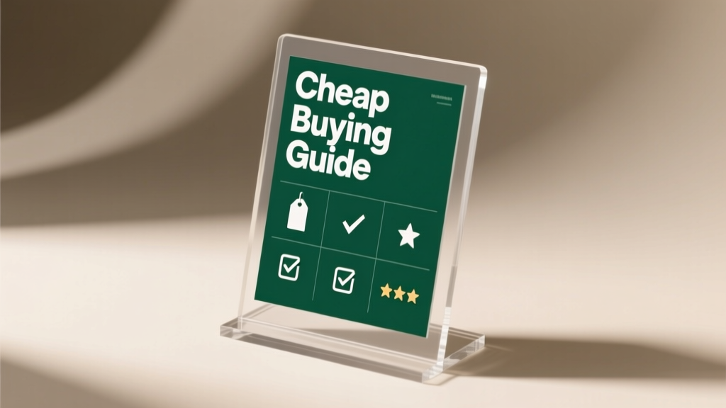 The Realistic Cheap Buying Guide: How to Save Without Sacrificing Safety, Durability, or Performance