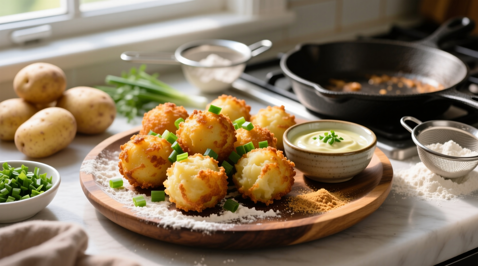 Perfect Potato Balls Recipe: Crispy Outside, Fluffy Inside