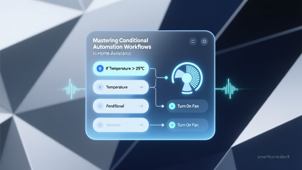 Mastering Conditional Automation Workflows in Home Assistant