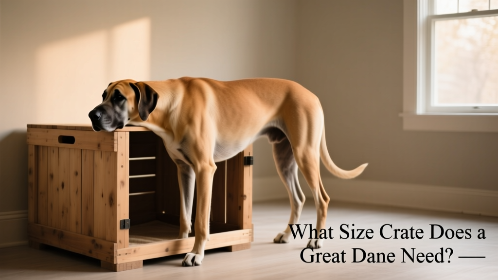 What Size Crate Does a Great Dane Need? Keep Your Dog Comfortable