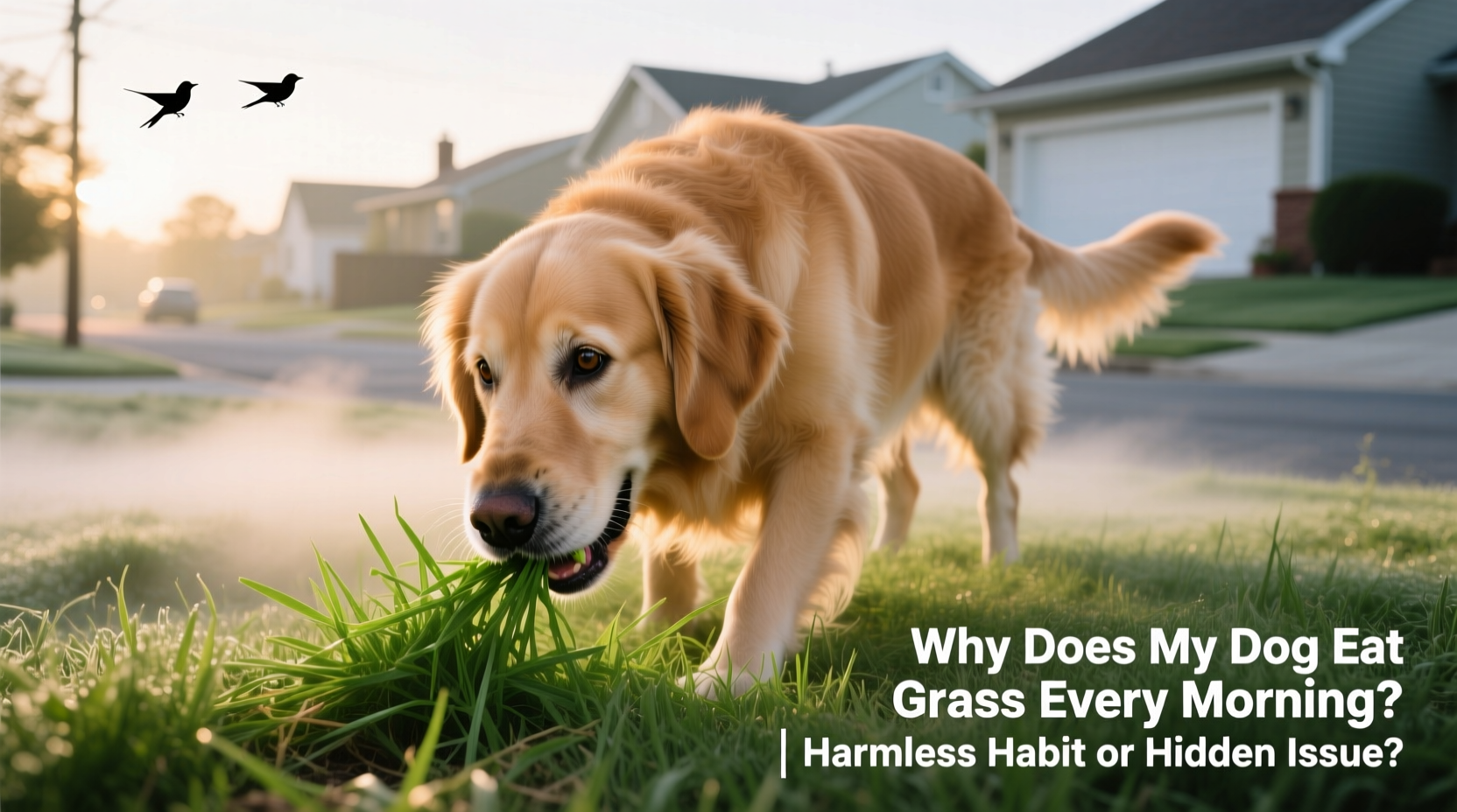 why does my dog eat grass every morning harmless habit or hidden issue