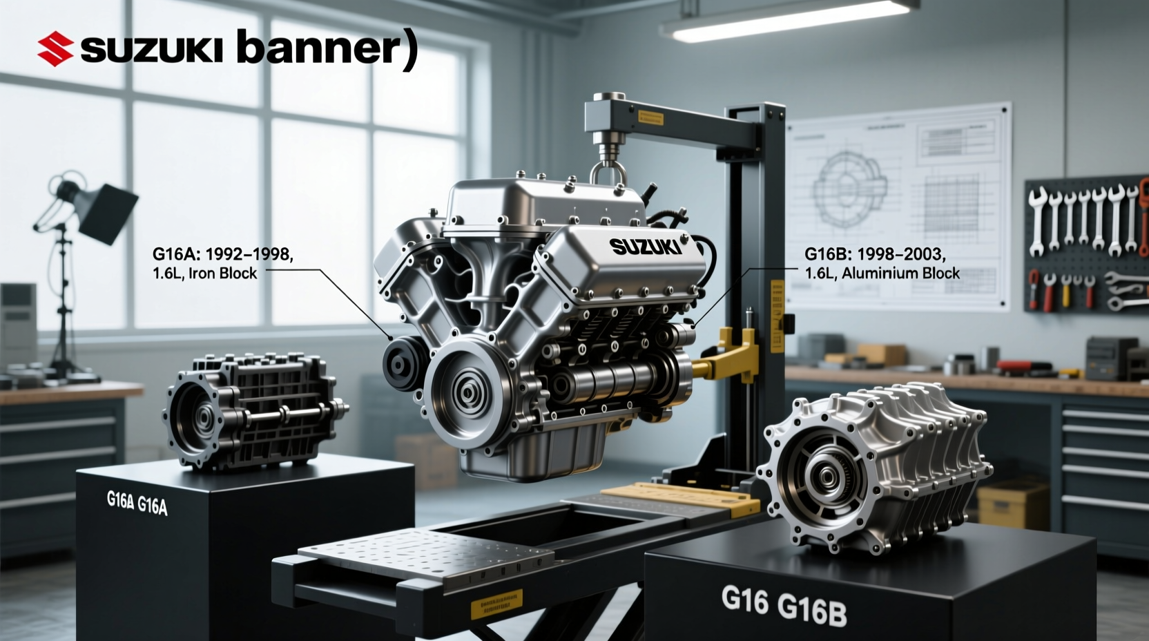 How to Choose Suzuki G16A Engine, What Is the Difference Between G16A and G16B?