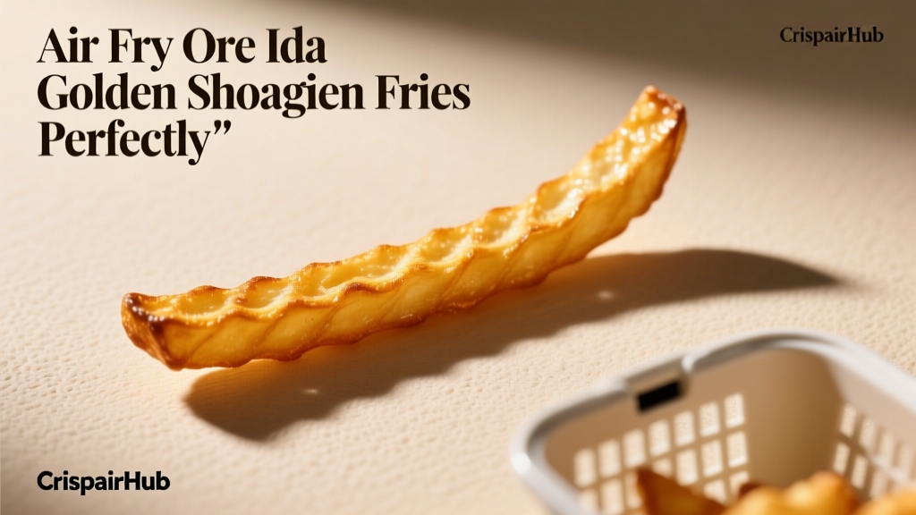 Air Fry Ore Ida Golden Shoestring Fries Perfectly