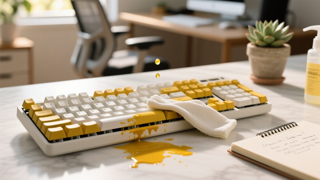 Easy & Tested: How to Get Mustard Out of Keyboard Fast