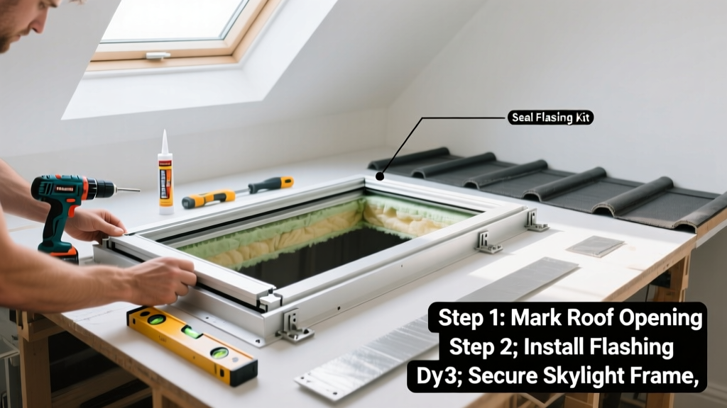 How to Install a Skylight in Your Roof