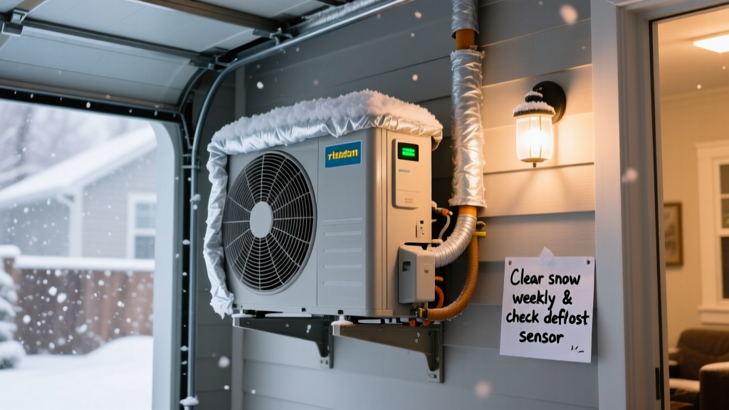 How to Prevent Heat Pump Freezing in Cold Weather