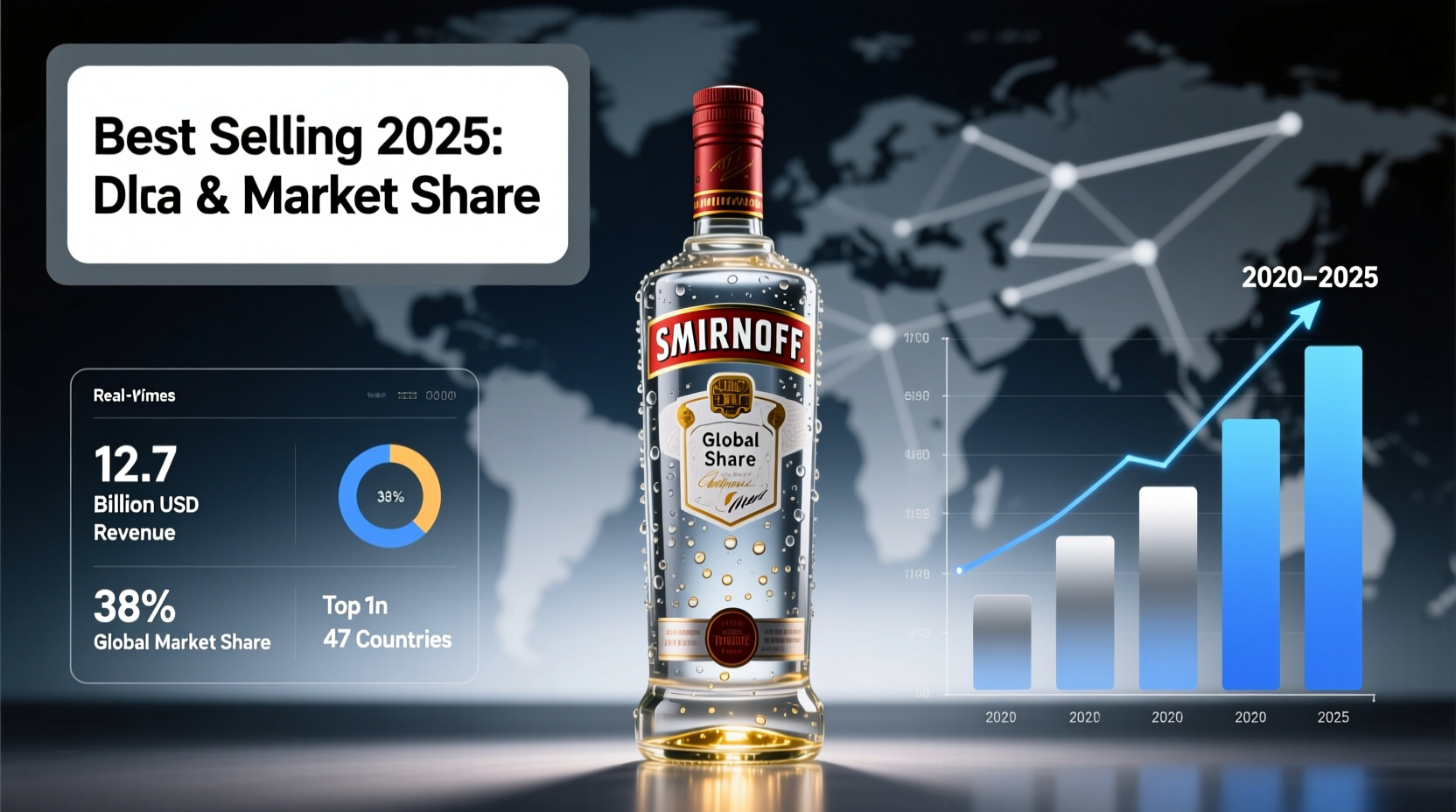best selling vodka in the world