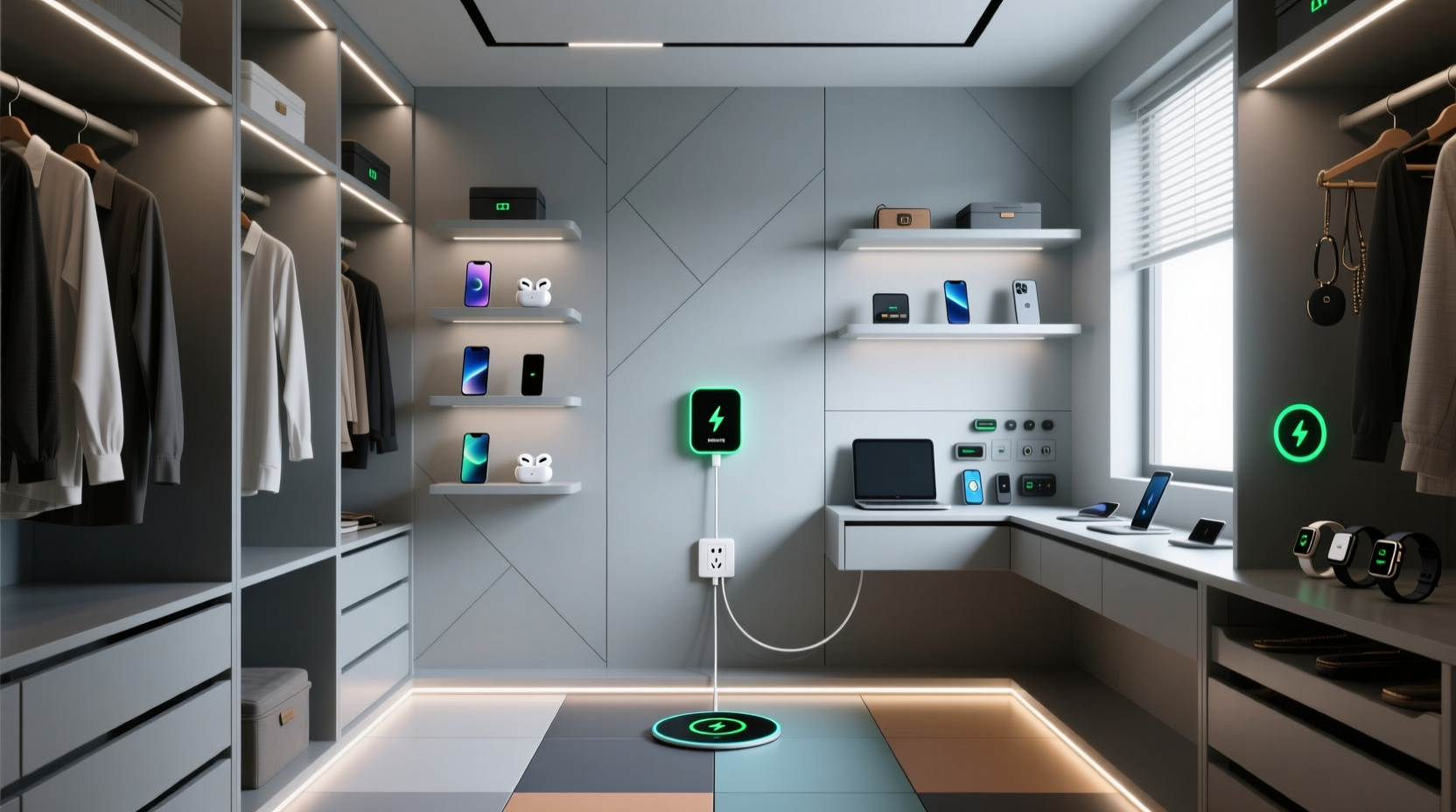 closet organization tips for one outlet