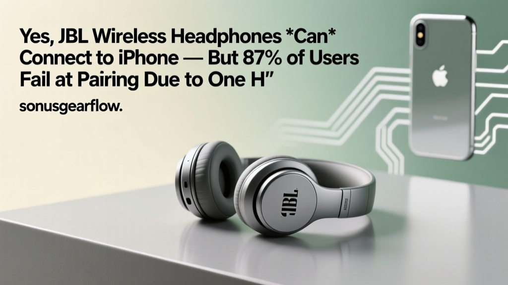 JBL Wireless Headphones iPhone Pairing Guide (2026)