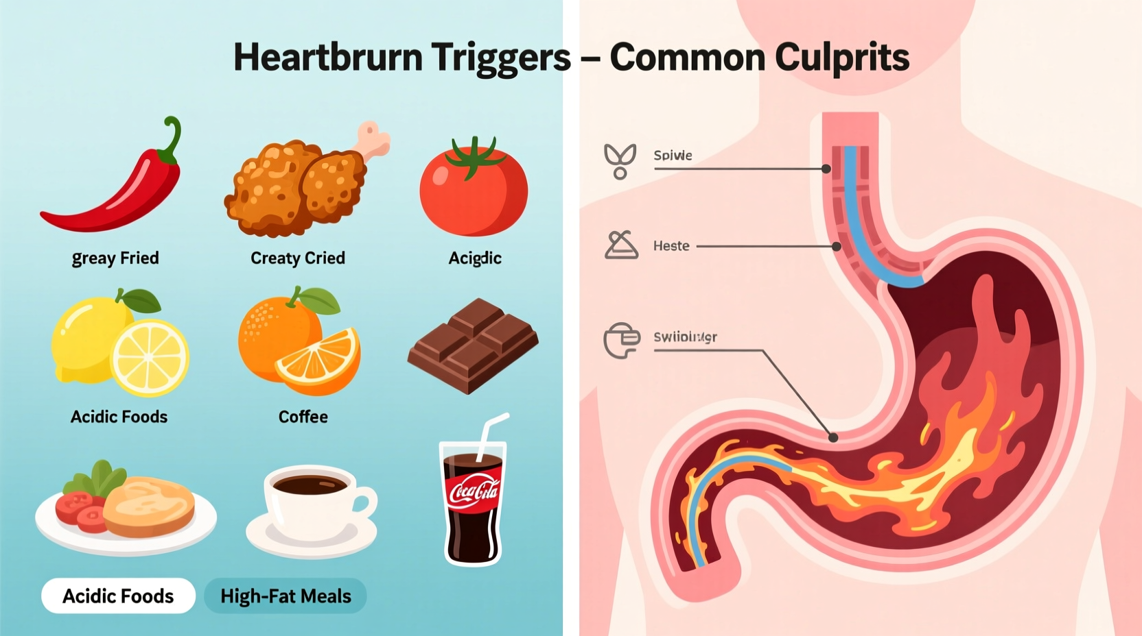 what food causes heartburn