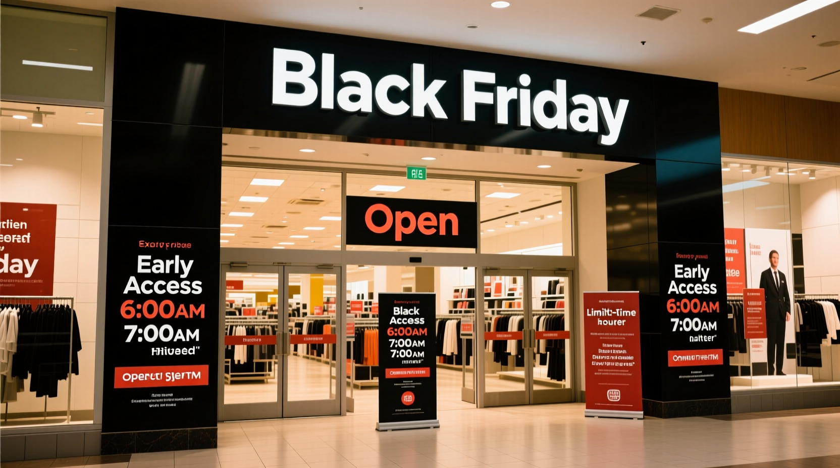 What Time Is the Mall Open on Black Friday