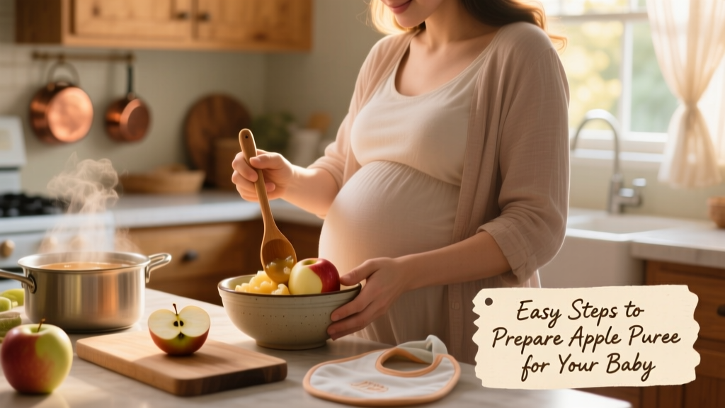 Easy Steps To Prepare Apple Puree For Your Baby: Safe, Nutritious, and Pediatrician-Approved