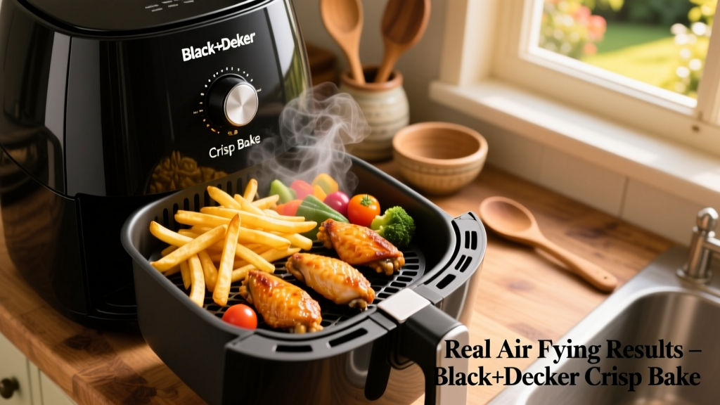 Black & Decker Crisp & Bake Review: Real Air Frying Results?