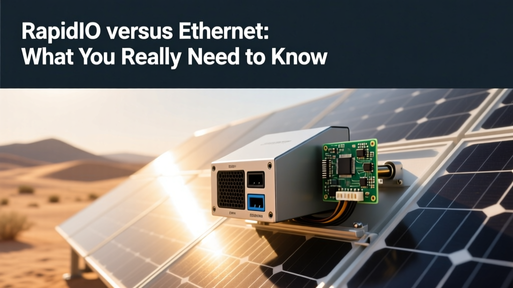 RapidIO Versus Ethernet: What You Really Need To Know