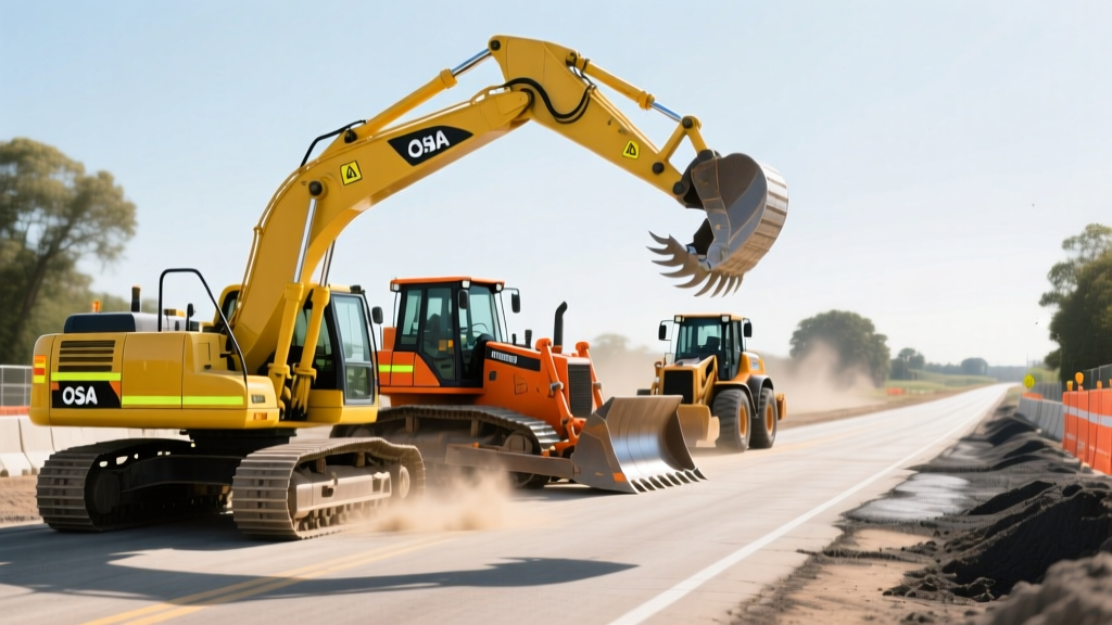 OSHA Compliance for Road Construction Heavy Equipment Types
