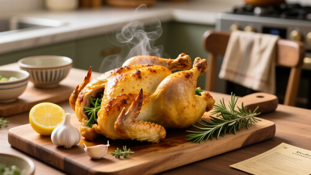 How to Bake a Whole Chicken in an Air Fryer (Crispy & Juicy)