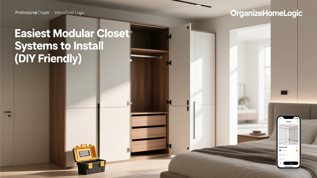 Easiest DIY Modular Closet Systems to Install