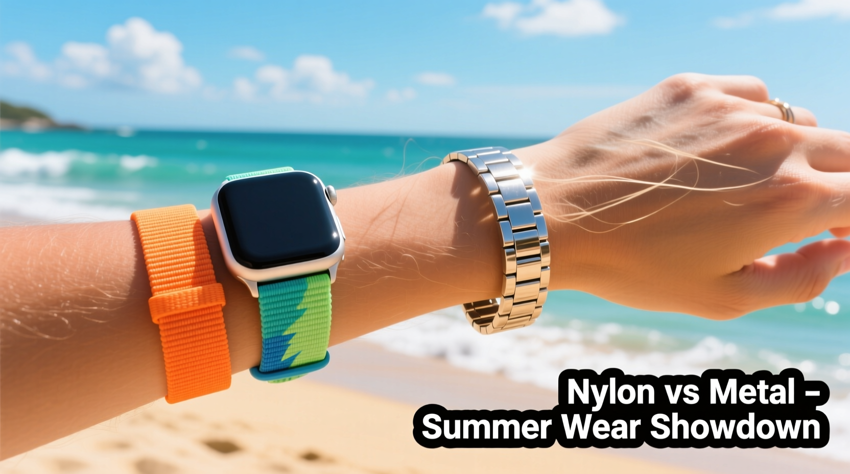 nylon watch straps vs metal bracelets which suits summer wear better