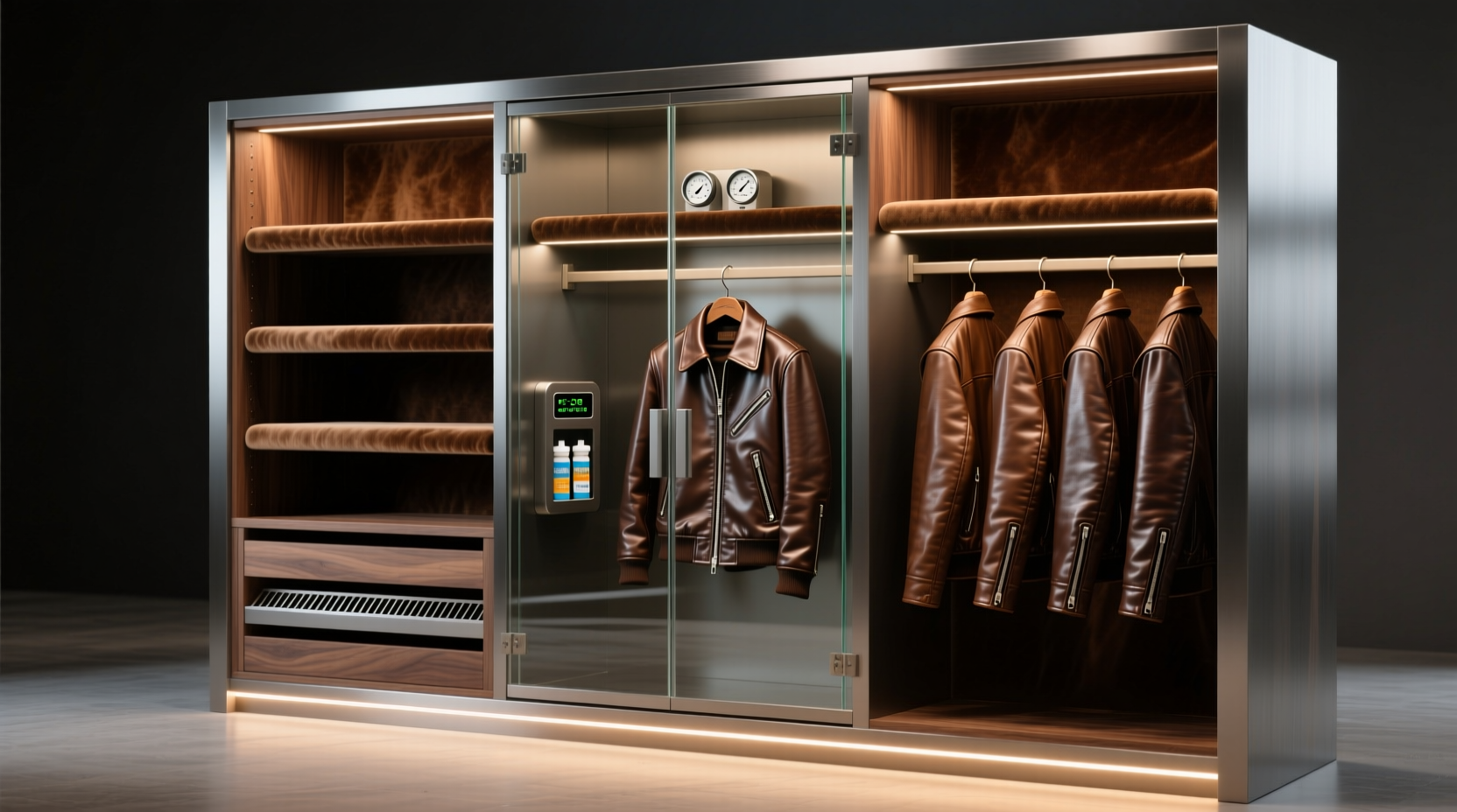 leather jacket storage in humid climates