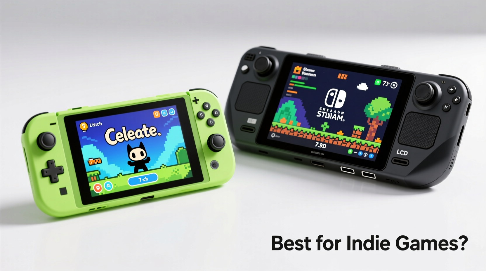switch lite vs steam deck lcd which handheld is best for indie games