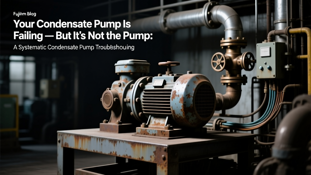 Condensate Pump Failure? Check Installation & Sizing First