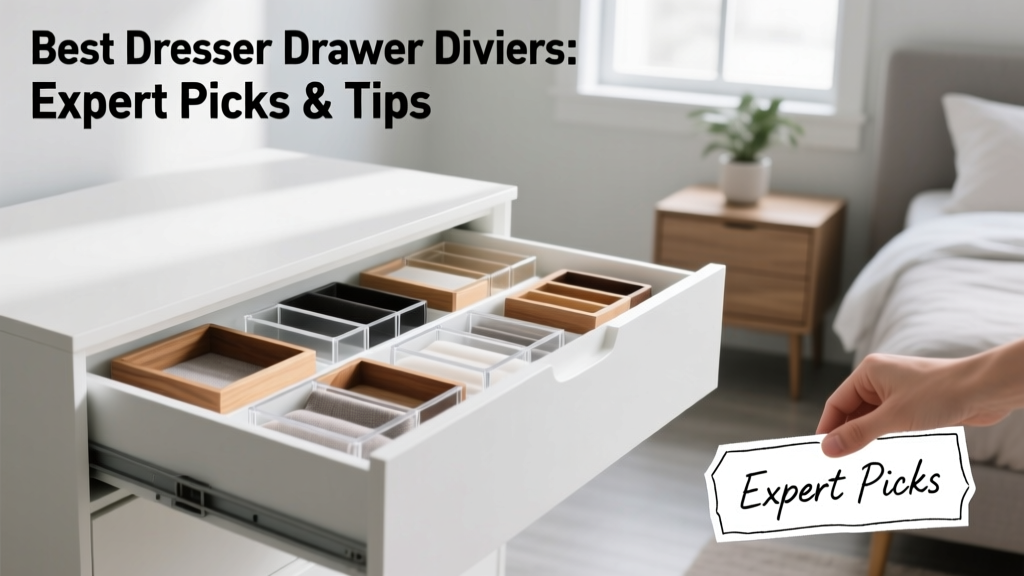 Best Dresser Drawer Dividers: Expert Picks & Tips