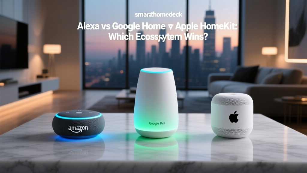 Alexa vs Google Home vs Apple HomeKit: Which Ecosystem Wins?