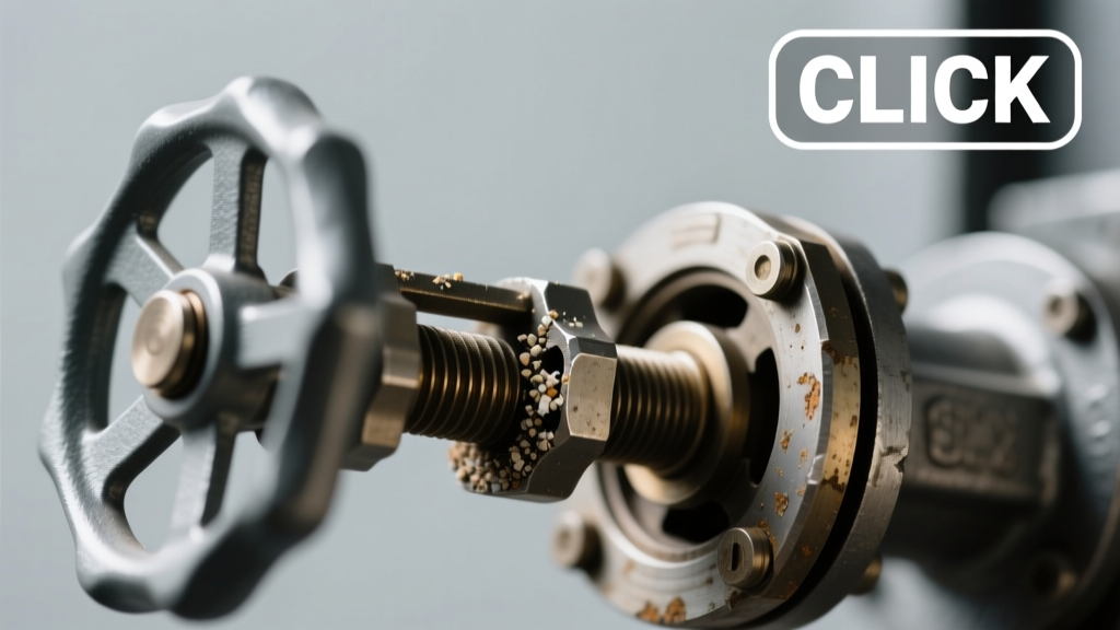 Gate Valve Stuck Making Clicking Sound: Quick Diagnosis