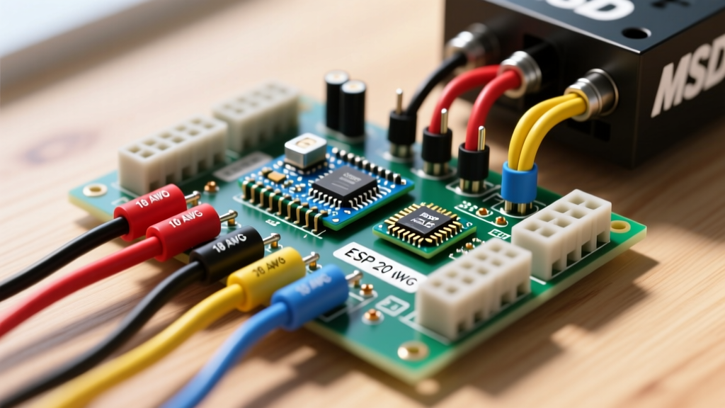 Wiring Diagram for MSD Distributor: Wire Gauge & Color Code Guide