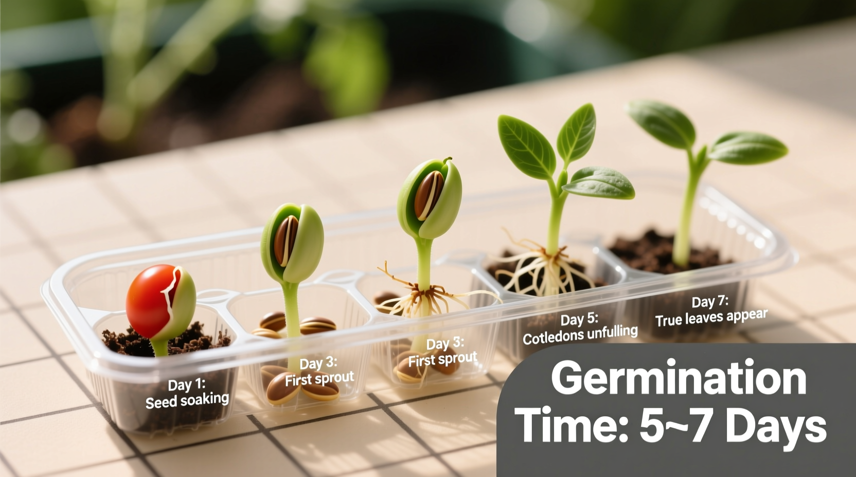 Tomato Seed Germination Time: 5-10 Days Under Ideal Conditions