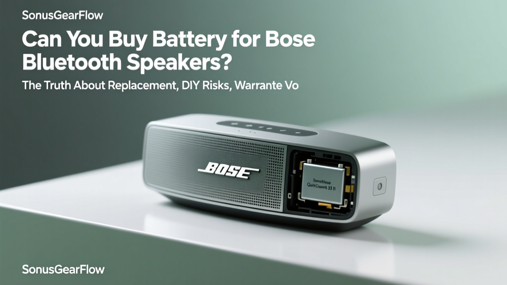 Bose Bluetooth Speaker Battery Replacement (2026)