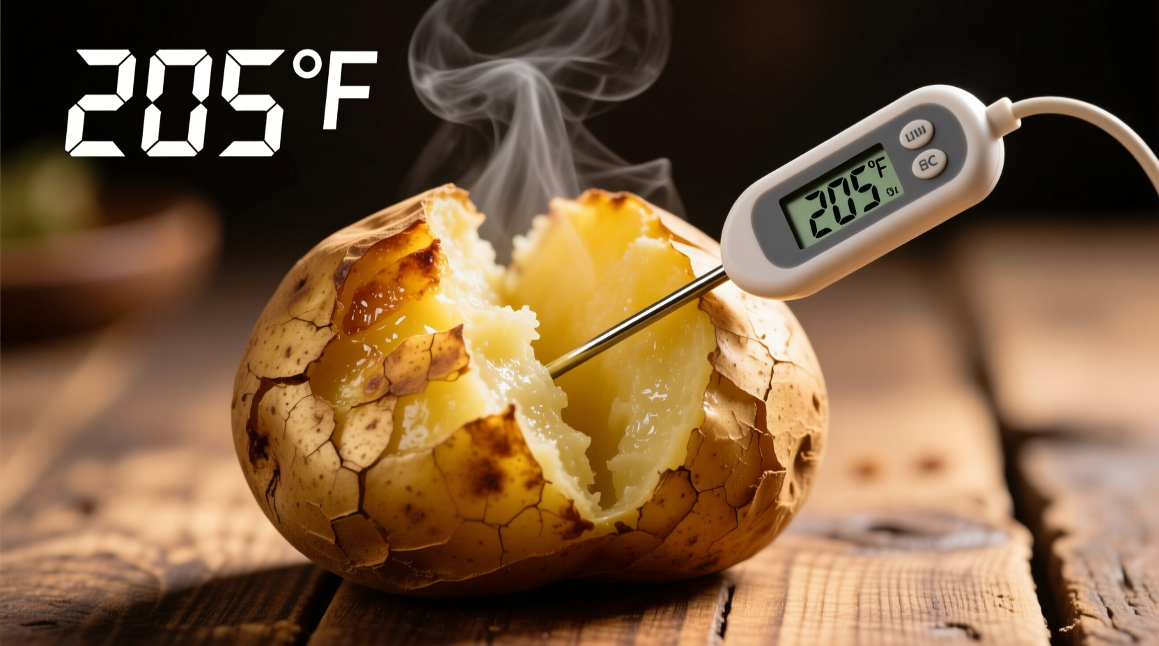 Perfect Internal Temp for Baked Potato: 205-212°F Explained
