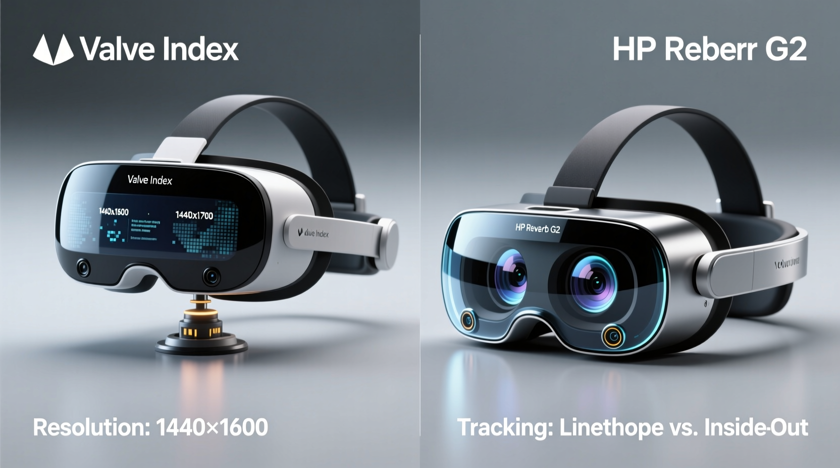 valve index vs hp reverb g2 which pc vr headset offers best resolution and tracking
