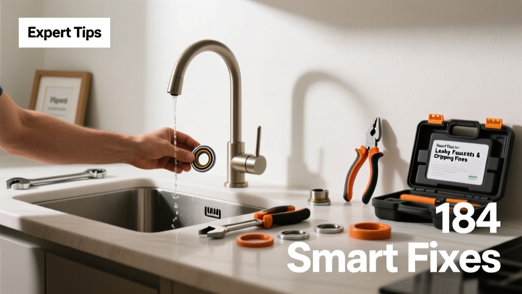 Home Tips 184: Smart Fixes for Leaky Faucets & Dripping Pipes