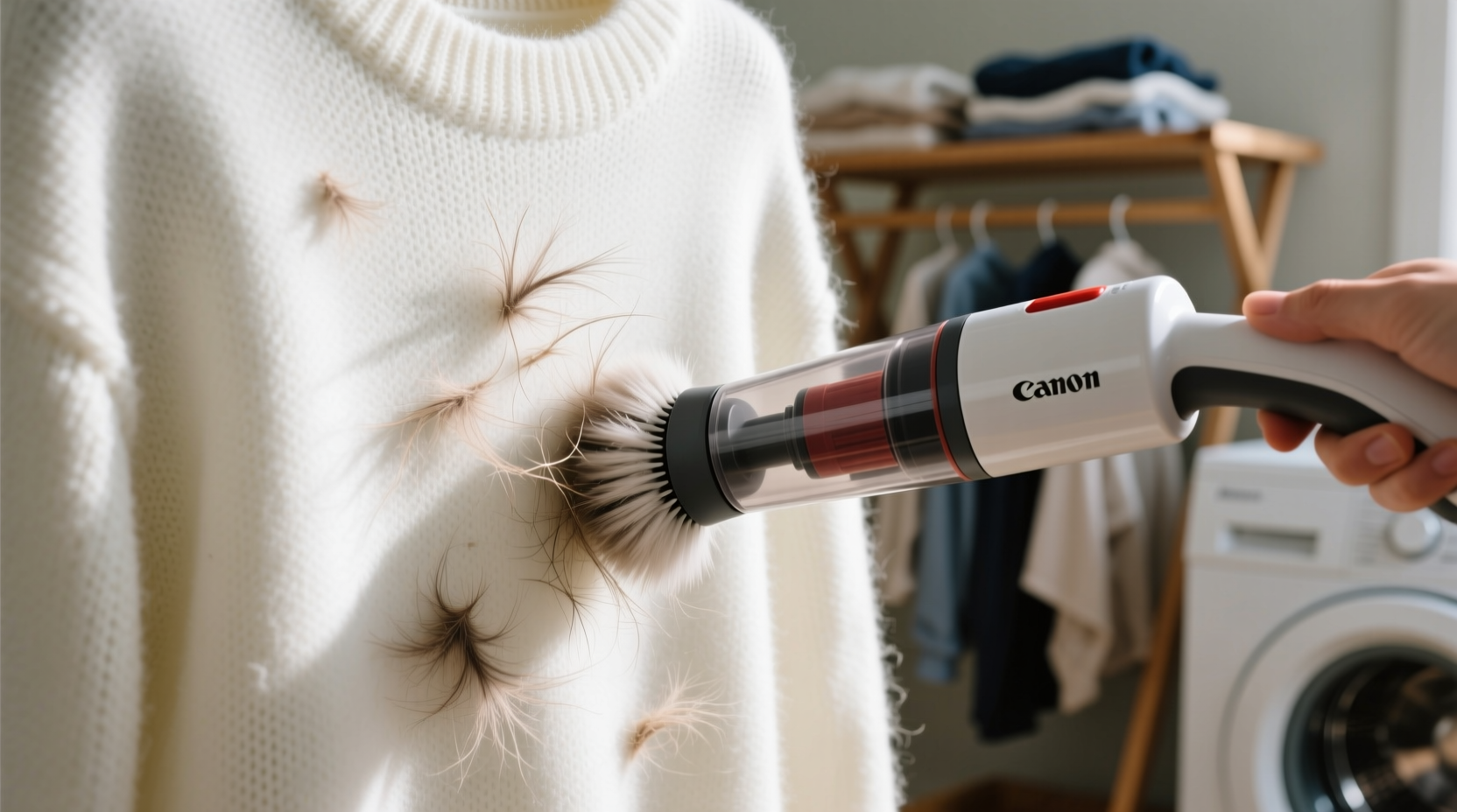 how to remove pet hair from clothes