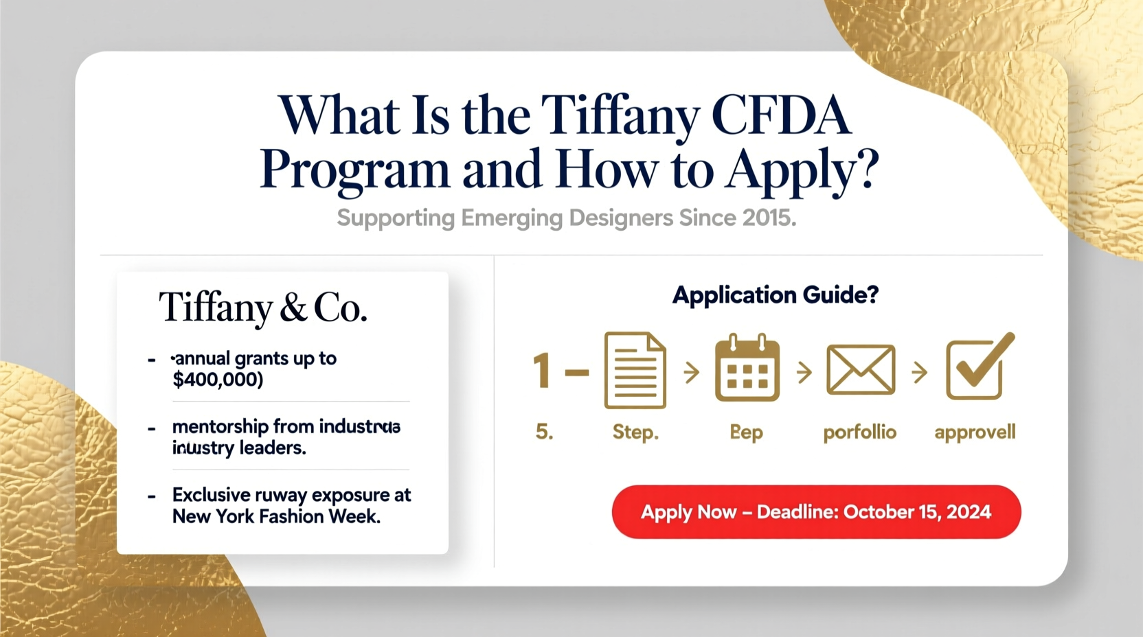 tiffany cfda program