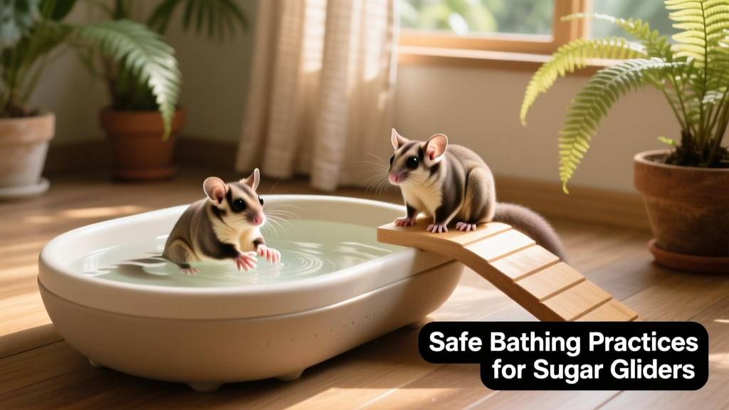 Safe Baths For Sugar Gliders
