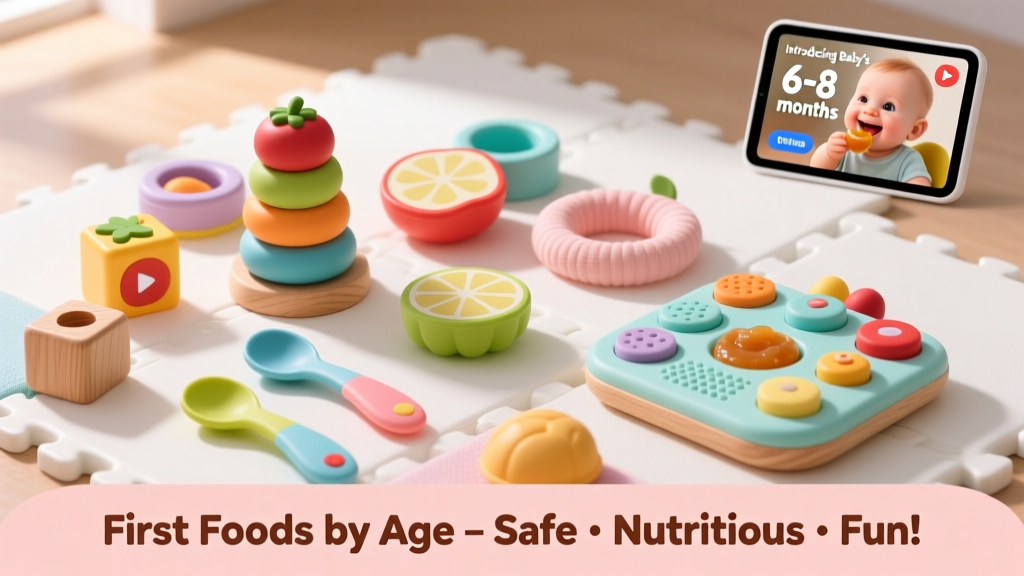 Introducing 'Baby’s First Foods By Age' Video: A Science-Backed, Pediatrician-Reviewed Resource for Safe and Developmentally Appropriate Feeding