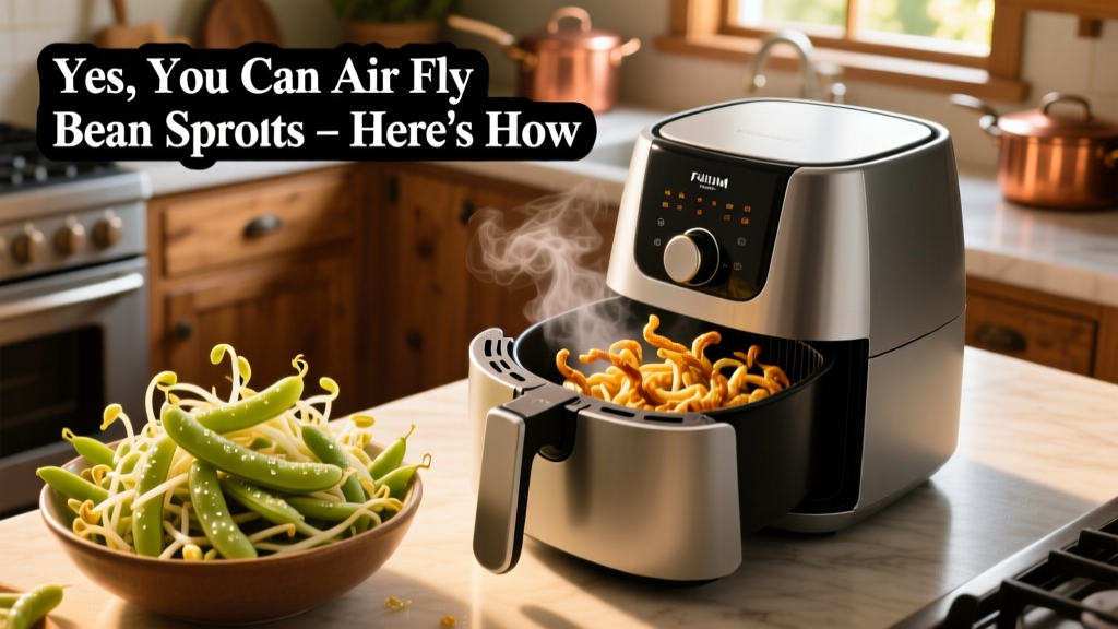 Yes, You *Can* Air Fry Bean Sprouts (Here’s How)