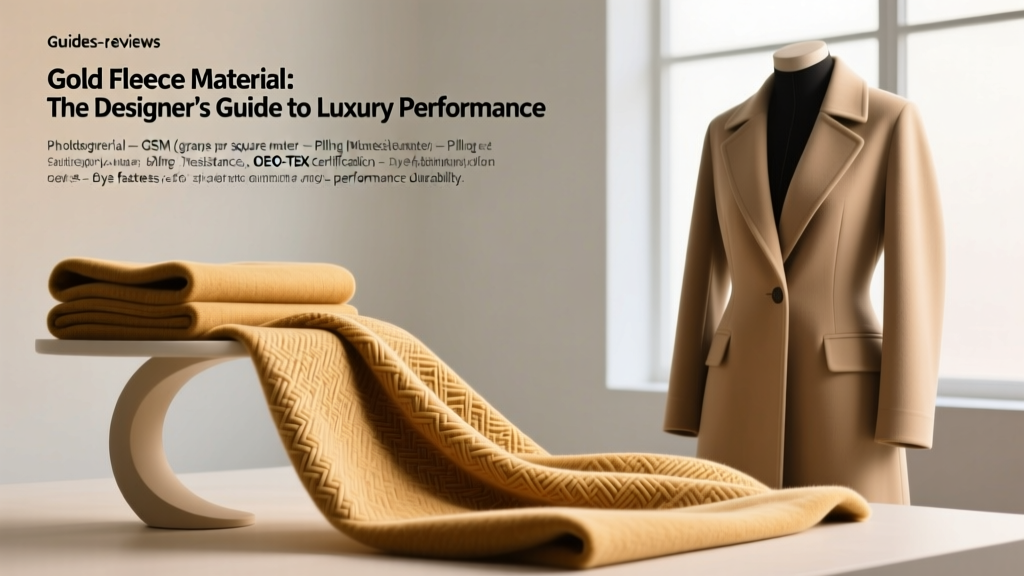 Gold Fleece Material: The Designer’s Guide to Luxury Performance