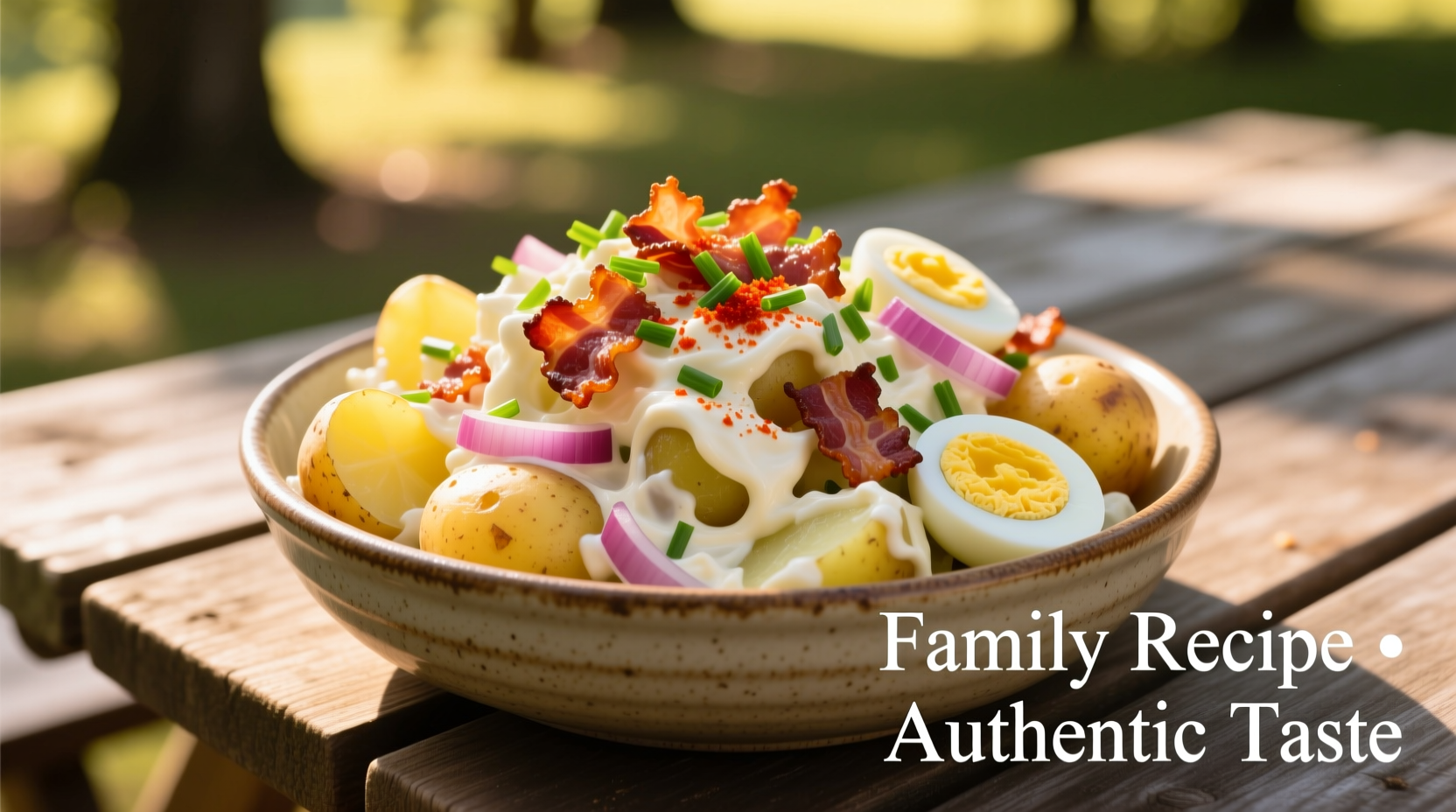 Perfect Potato Salad Recipe with Crispy Bacon