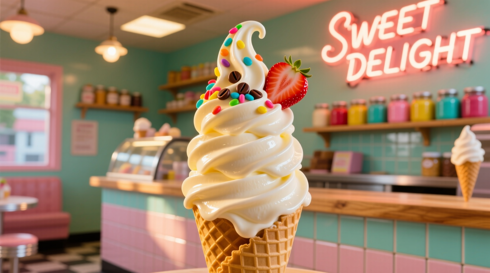 make easy delicious soft serve ice cream with ingredie