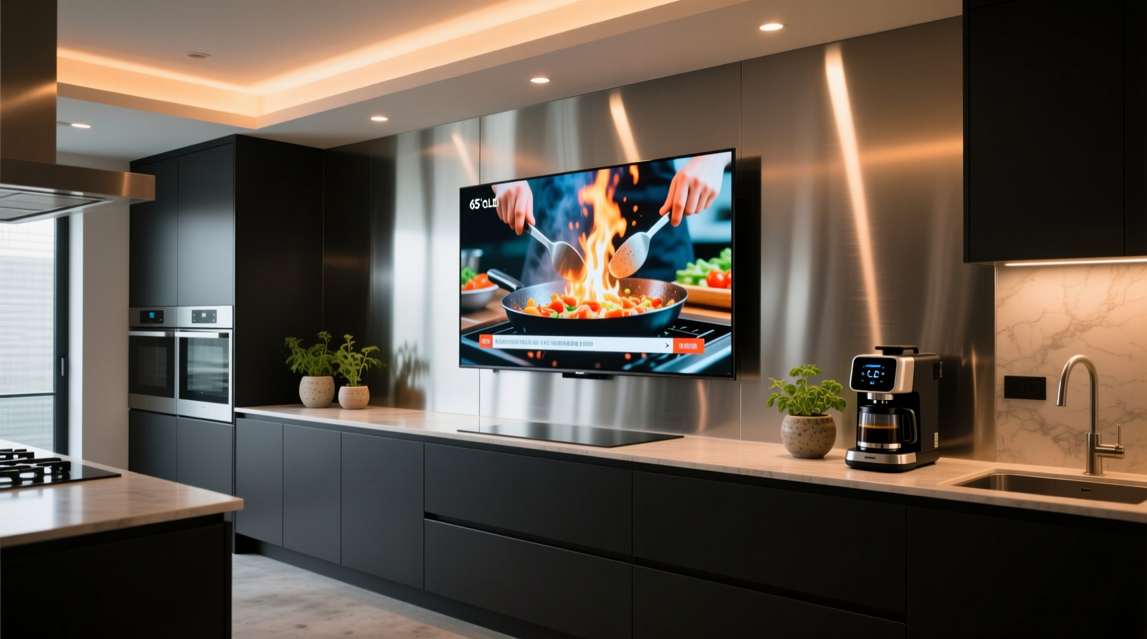 kitchen tv trend